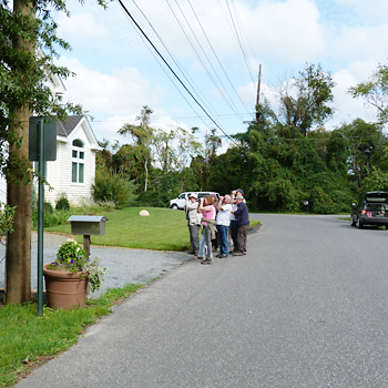 Birdfinders watching warblers