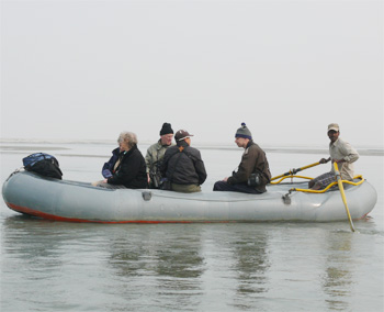 Birdfinders on the Koshi River