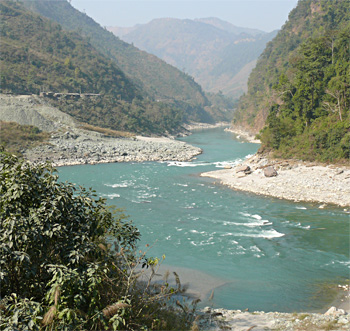 En route to Pokhara