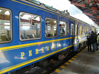 The train to Machu Picchu